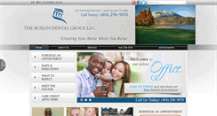 Desktop Screenshot of burlindentalgroup.com